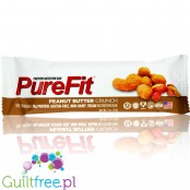 PureFit Peanut Butter Crunch  - bezglutenowy, wegański baton wysokobiałkowy bez słodzików