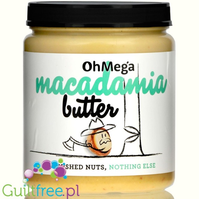 OhMega Macadamia Butter 1KG