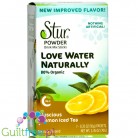 Stur Stevia Sweetened Powder Drink Mix, Lemon Iced Tea