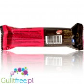 Frupp - a freeze-dried raspberry bar covered in dark chocolate