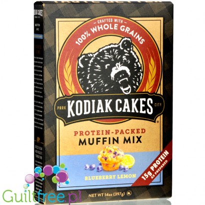 Kodiak Cakes Blueberry Lemon Protein Muffin Mix 14oz (396g)