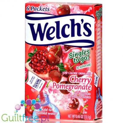 Welch's Singles to Go 6 pack -Cherry Pomegranate