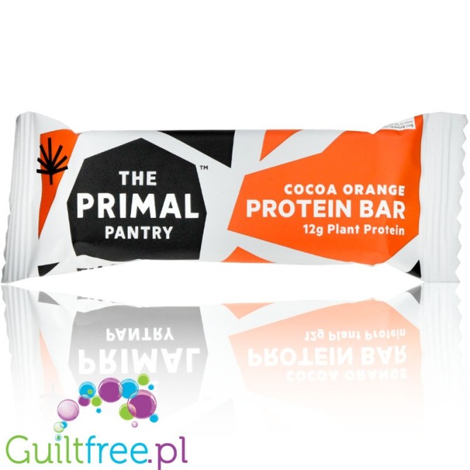 The Primal Pantry Protein Bar Cocoa Orange