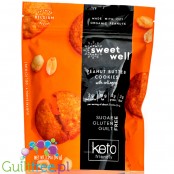 Sweetwell Keto Friendly Cookies, Peanut Butter w/Collagen 3.2 oz