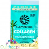 Sunwarrior Collagen Building Protein Peptides Sachets Tahitian Vanilla, sachet 25g