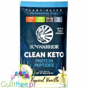 Sunwarrior Clean Keto Tropical Vanilla sachet 48g