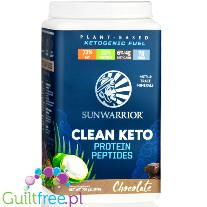 Sunwarrior Clean Keto Chocolate (720 g)