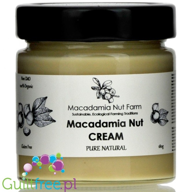 Macadamia Nut Farm, 100% pure roasted macadamia nut butter
