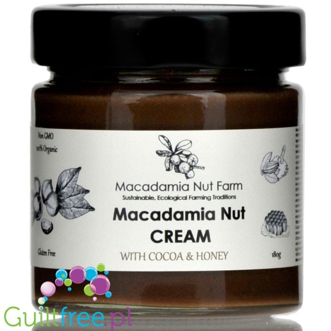 Macadamia Nut Farm, Cocoa & Honey nut butter