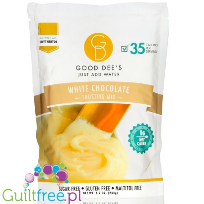 Good Dee's, Frosting Mix, White Chocolate 8.2 oz