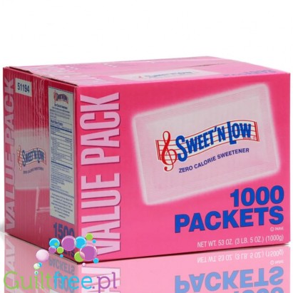 Sweet'n Low Granulated Sweetener 1000 Sachets