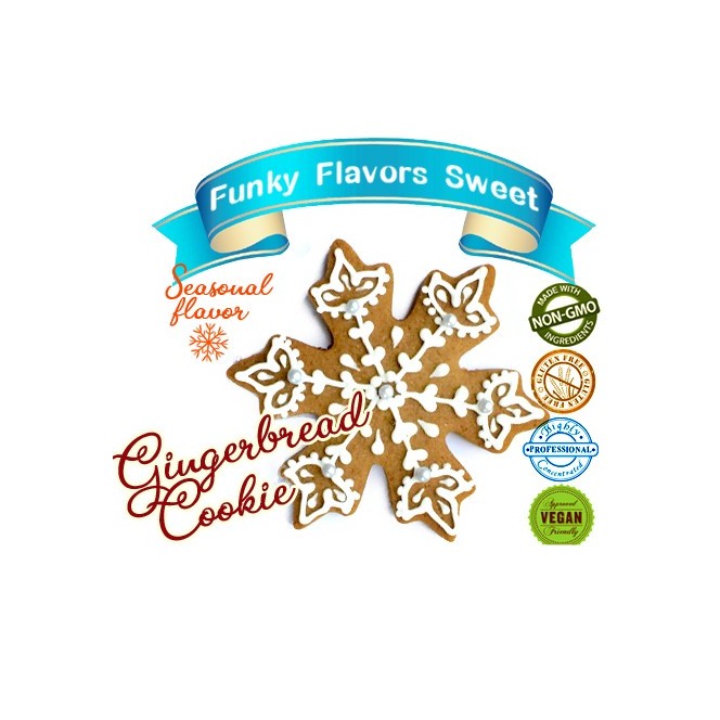 Funky Flavors Sweet Gingerbread - sweetened, liquid, sugar & fat free food flavoring