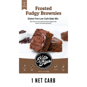 Keto Bakes Frosted Fudgy Brownies Mix 11.9 oz