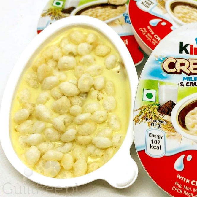 Kinder Creamy Milky & Crunchy Crispy Rice, Ferrero India(CHEAT MEAL)