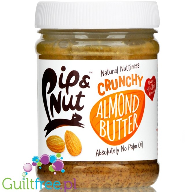 Pip & Nut Smooth Almond crunchy masło migdałowe