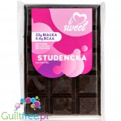 iLoveSweet Studencka - ciemna czekolada proteinowa z bakaliami