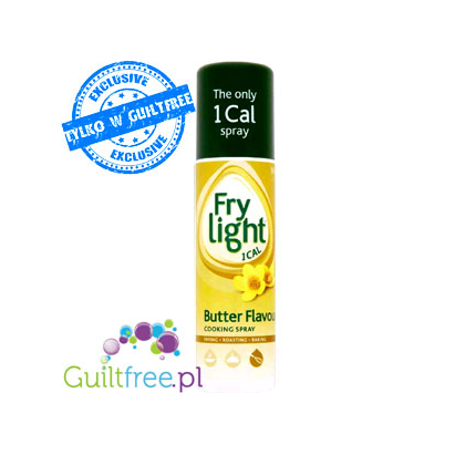 Fry Light 1 Inch Butter Flavor Cooking Spray 190ml - Sunflower oil with a butter aroma spray