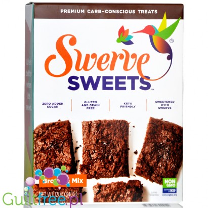 Swerve Brownie Mix - ketogenic, sugar free, gluten free instant cake mix