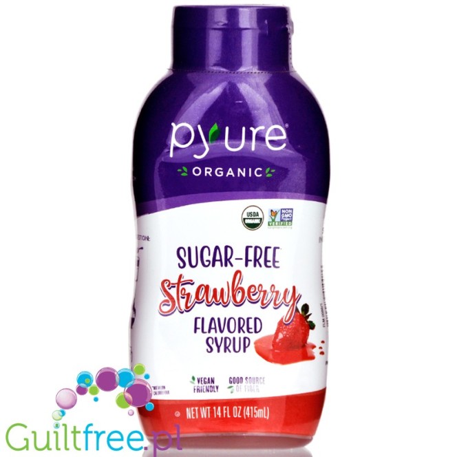 Pyure Sugar Free Syrup, Chocolate Strawberry