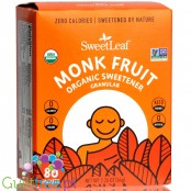 SweetLeaf  Monk Fruit Sweetener - keto słodzik w saszetkach