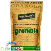 Aunt Gussie's No Sugar Added Granola, Chocolate Chip-Hazelnut 8 oz