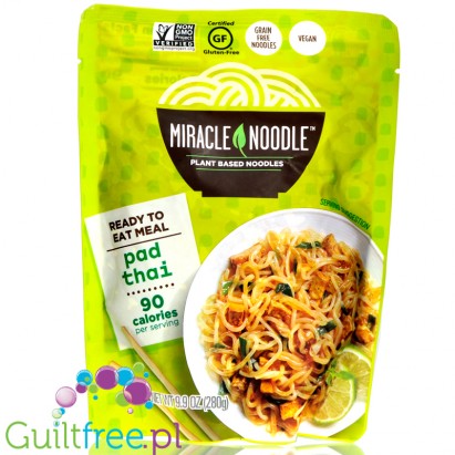 Miracle Noodle Kitchen, Pad Thai ready to eat diet dish 90kcal