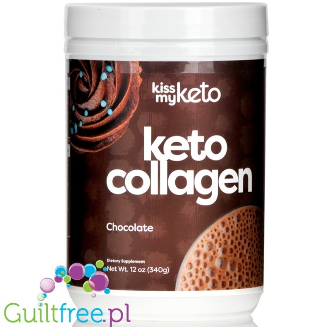 Kiss My Keto Keto Collagen, Chocolate 13.6 oz (388g)