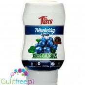 Mrs Taste Zero Calorie Syrup, Blueberry - syrop 0kcal o smaku jagodowym