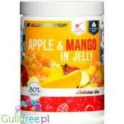 AllNutrition  Apple & Mango In Jelly - frużelina Mango & Jabłko bez dodatku cukru z całymi owocami