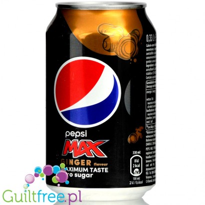 Pepsi Max Ginger Cola 330 ml