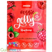 Prozis Veggie Gelly Agar-Agar Raspberry - wegańska galaretka bez cukru i żelatyny, Malina
