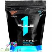 Rule1 R1 Whey Blend Chocolate Fudge - odżywka białkowa z WPI, WPH i WPC, 0,47KG