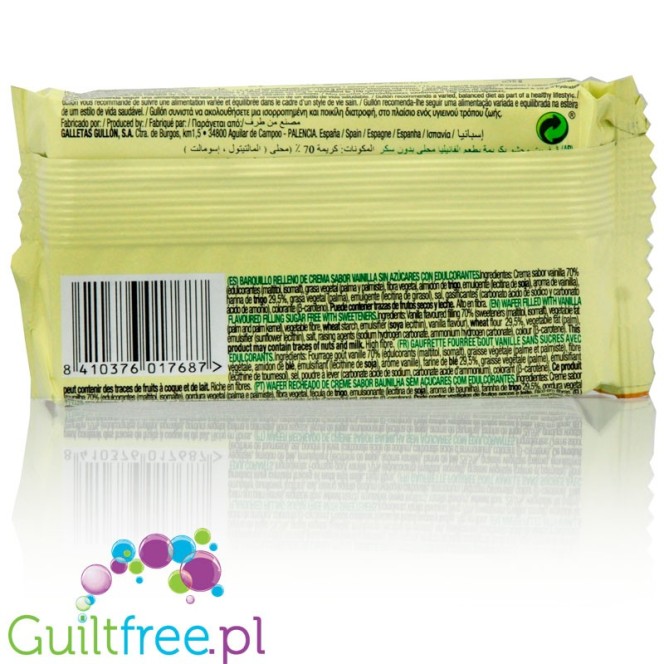 Gullón DietNature Wafer Chocolate - sugar free waffers with cocoa cream