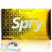 Spry Fruits – sugar free, gluten free chewing gum with xylitol