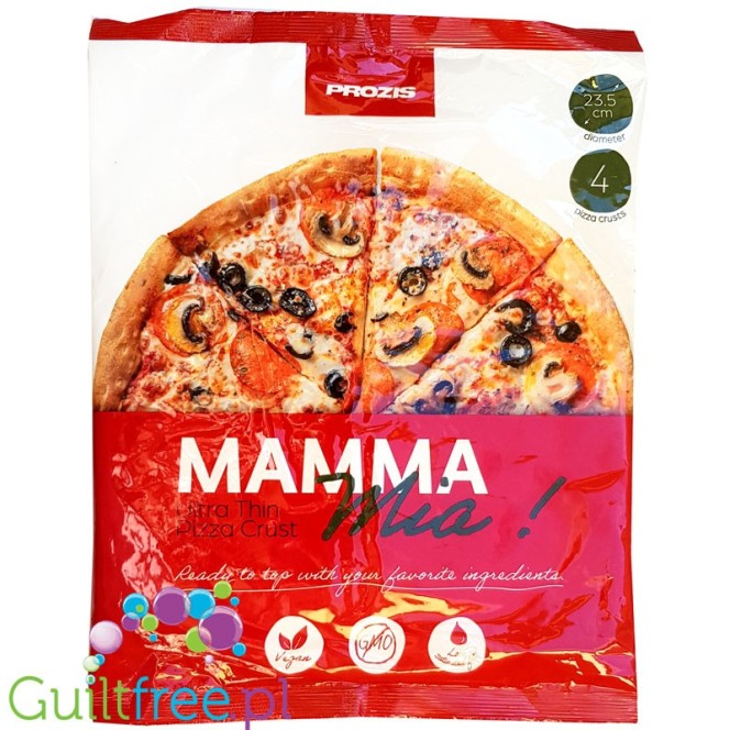 The Skinny Food Co Fakeaway Whole Pizza Base 200g, 39kcal per slice