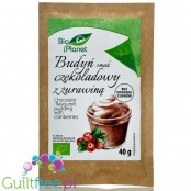 Bio Planet  Chocolate & Cranberries sugar free pudding without sweeteners