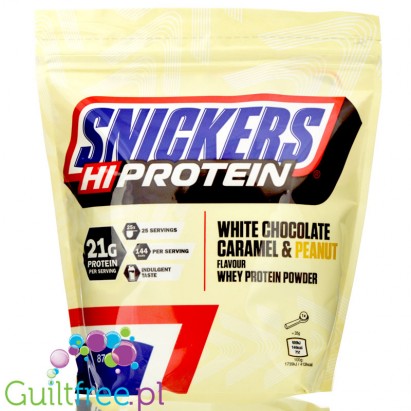 Snickers Hi-Protein Whey Protein Powder Chocolate, Caramel & Peanut(875g)