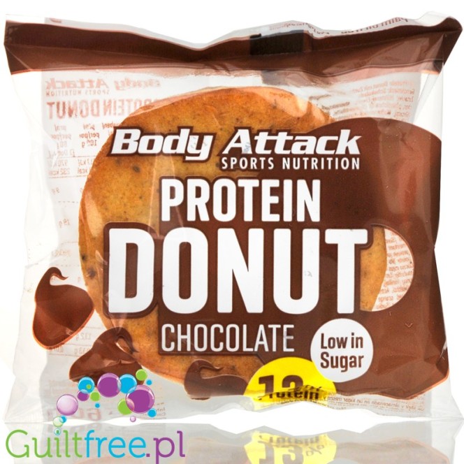 Body Attack protein donut chocolate