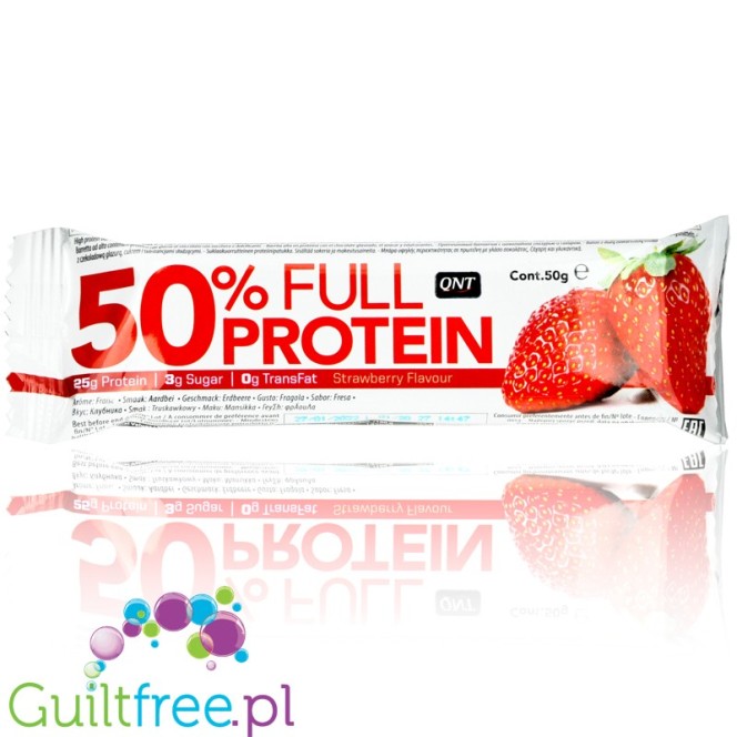 QNT 50% Protein Bar Exotic Strawberry