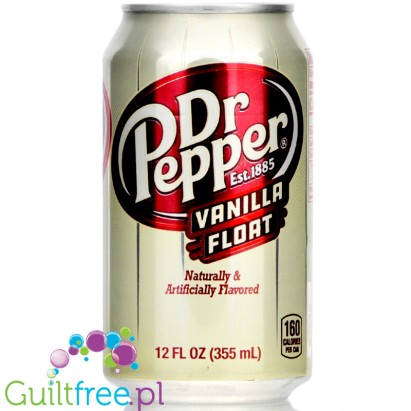 Dr Pepper Vanilla Float, import USA