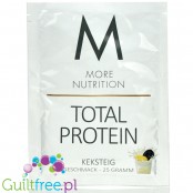 More Nutrition Total Protein Cookie Dough - thick casein protein for desserts, sachet 25g