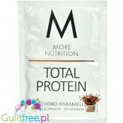More Nutrition Total Protein Chocolate Caramel - thick casein protein for desserts, sachet 25g