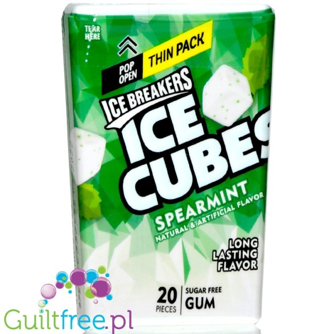 Ice Breakers Mints Spearmint sugar free chewing gum Thin Pack