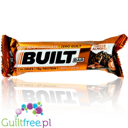 Built Protein Bar, Toffee Almond 