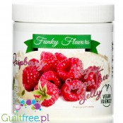 Funky Flavors Vegan Jelly Raspberry - vegan, sugar & gelatine free jelly with stevia
