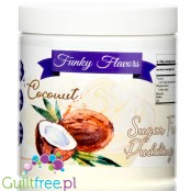 Funky Flavors Pudding Coconut - sugar free instant pudding 0,35KG