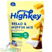 HighKey Snacks Keto Bread & Muffin Mix, Cornbread - miks do ciasta kukurydzianego bez cukru