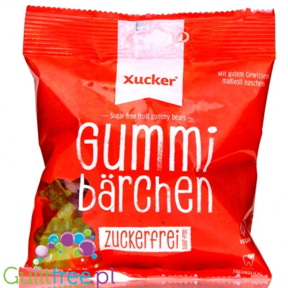 Xucker Gummy Bears - sugar free jelly bears with xylitol