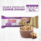 SlimFast Diabetic Weight Loss Double Chocolate Cookie Dough Meal Bar