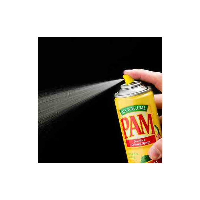 Pam Cooking Spray, Organic, Extra Virgin Olive Oil, No-Stick 5 Oz